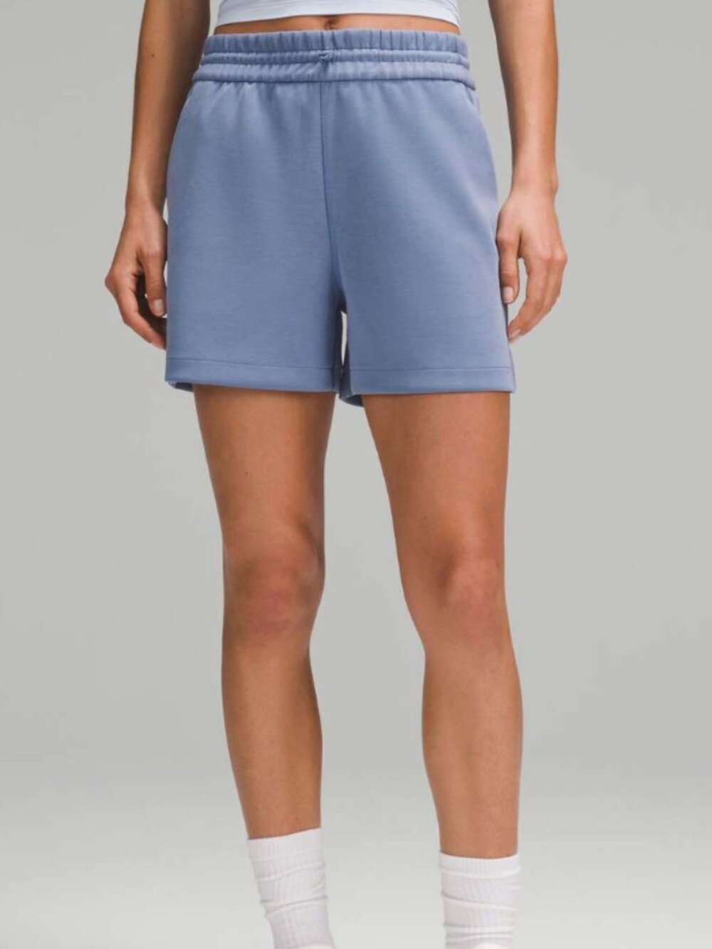 Lululemon Softstreme High Rise Short 4" Oasis Blue Size 10